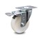 Service Caster 4 Inch Nylon Wheel Swivel Top Plate Caster with Total Lock Brake SCC-TTL20S414-NYS - alternate 1